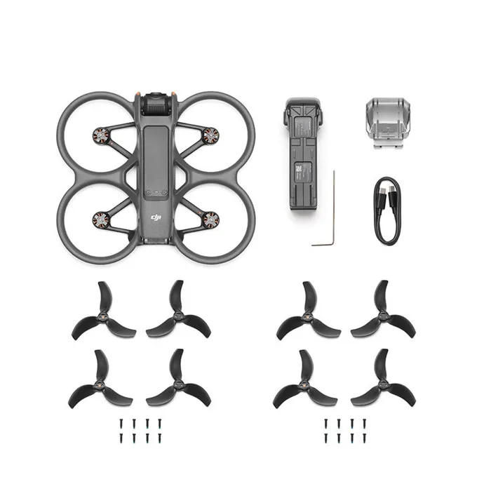 DJI DJI1713653089108 Avata 2 Drone con Cámara 4K, Duración de Batería 25 min, Wi-Fi