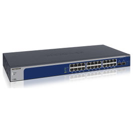 NETGEAR Easy Smart XS724EM Switch Gestionado L2, 24 Puertos 10G Ethernet, 2 Ranuras SFP+, Montaje en Rack 1U