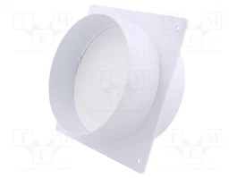 DOSPEL S.A. Brida de pared Ø125mm blanca