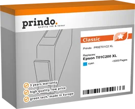 Prindo Cartucho de tinta cian PRIET01C2 Classic XL