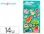 Imaginovo Pegatinas Luminosas Dinosaurios con Relieve 190x105 mm Imaginovo Pegatinas Luminosas Dinosaurios con Relieve 190x105 mm