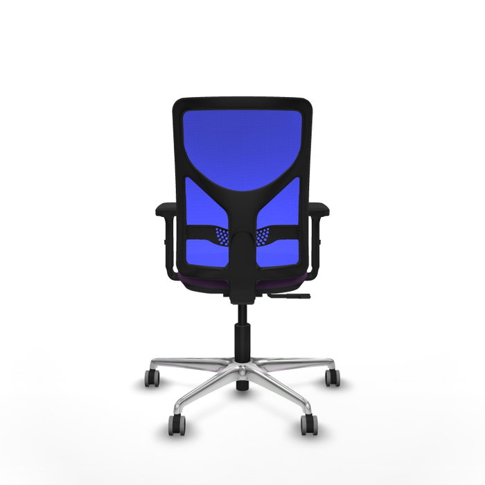 PIQUERAS Y CRESPO Silla de oficina Motilla con mecanismo Sincro, Morado y Azul PIQUERAS Y CRESPO Silla de oficina Motilla con mecanismo Sincro, Morado y Azul
