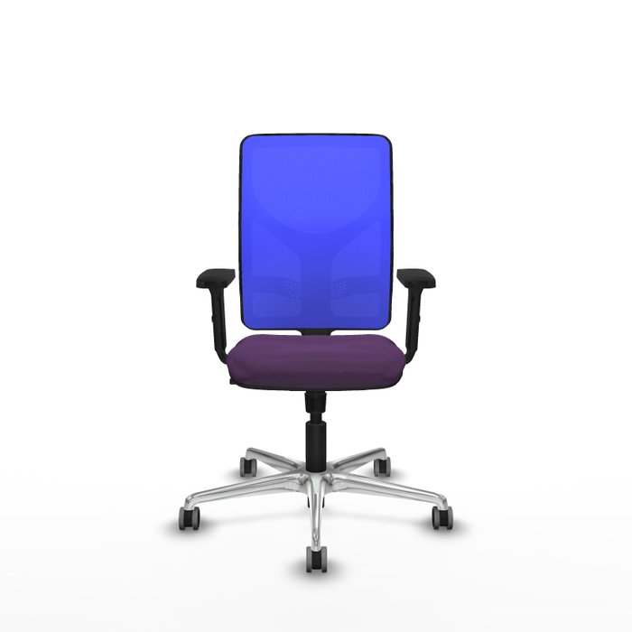 PIQUERAS Y CRESPO Silla de oficina Motilla con mecanismo Sincro, Morado y Azul PIQUERAS Y CRESPO Silla de oficina Motilla con mecanismo Sincro, Morado y Azul