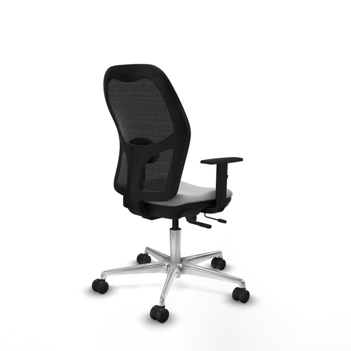 PIQUERAS Y CRESPO Silla de oficina Jorquera Gris claro y Negro