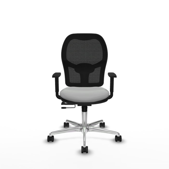 PIQUERAS Y CRESPO Silla de oficina Jorquera Gris claro y Negro