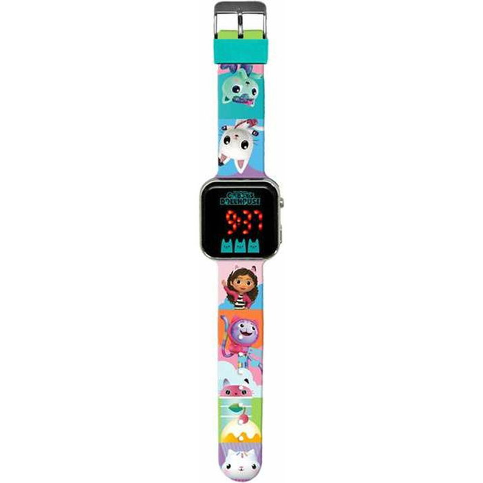 KIDS LICENSING Reloj LED La Casa de Muñecas de Gabby KIDS LICENSING Reloj LED La Casa de Muñecas de Gabby