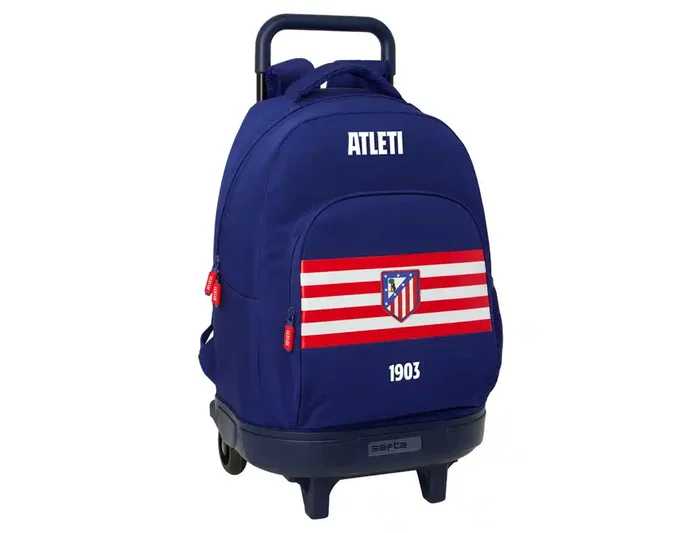 Safta Mochila con Ruedas Atlético de Madrid Extraíble