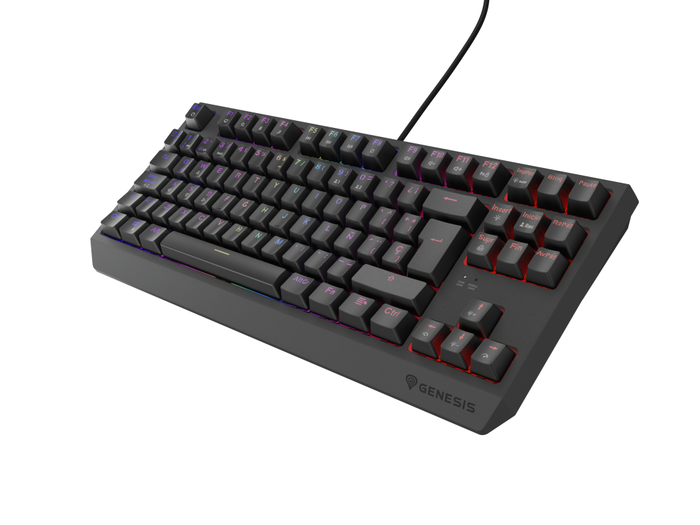 GENESIS Thor 230 TKL Teclado Mecánico para Gaming USB QWERTY Español Negro