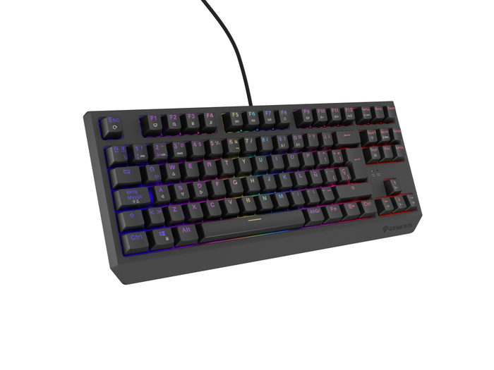 GENESIS Thor 230 TKL Teclado Mecánico para Gaming USB QWERTY Español Negro