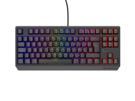GENESIS Thor 230 TKL Teclado Mecánico Gaming USB QWERTY Español Negro - Interruptores Outemu Red, Retroiluminación RGB