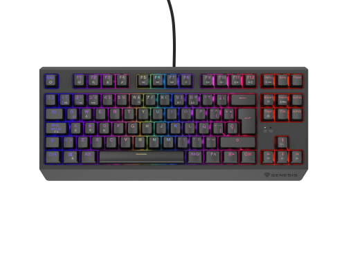 GENESIS Thor 230 TKL Teclado Mecánico Gaming RGB Español Negro GENESIS Thor 230 TKL Teclado Mecánico Gaming RGB Español Negro