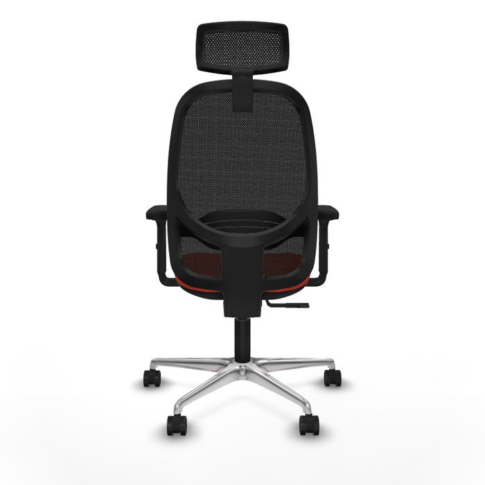 PIQUERAS Y CRESPO Silla de oficina Cilanco con mecanismo Sincro, Naranja oscuro y Negro PIQUERAS Y CRESPO Silla de oficina Cilanco con mecanismo Sincro, Naranja oscuro y Negro