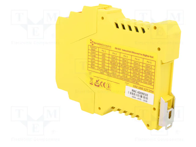 BRAINBOXES ED-527 Módulo de automatización puerta Modbus