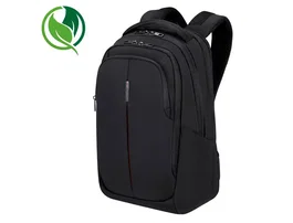 Samsonite Guardit 3.0 Mochila para Portátil de 15,6", Tirantes Ergonómicos, Panel Trasero Malla 3D, Negro