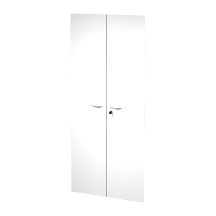 Artexport Pareja de puertas para estantería alta Presto 18mm con cerradura blanco Artexport Pareja de puertas para estantería alta Presto 18mm con cerradura blanco