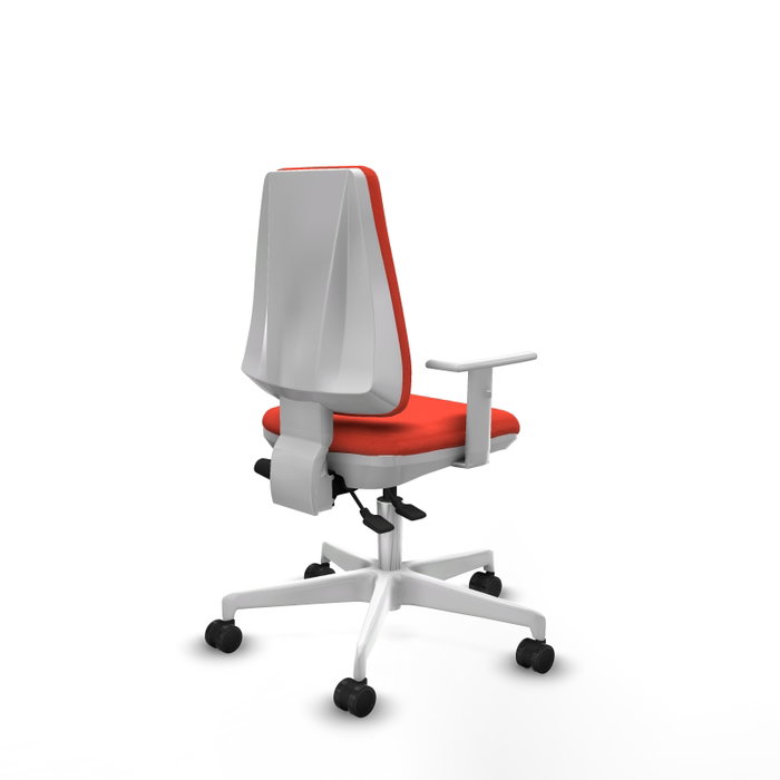 PIQUERAS Y CRESPO Silla de oficina Elche Naranja oscuro con mecanismo Asincro PIQUERAS Y CRESPO Silla de oficina Elche Naranja oscuro con mecanismo Asincro