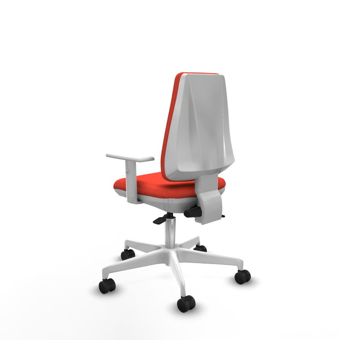 PIQUERAS Y CRESPO Silla de oficina Elche Naranja oscuro con mecanismo Asincro PIQUERAS Y CRESPO Silla de oficina Elche Naranja oscuro con mecanismo Asincro
