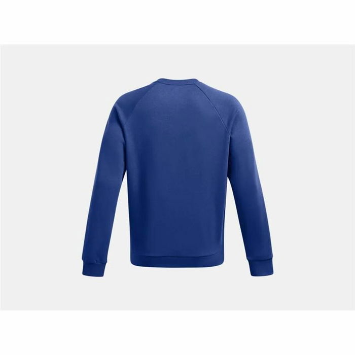 Sudadera sin Capucha Hombre Under Armour Rival Fleece Crew Azul Sudadera sin Capucha Hombre Under Armour Rival Fleece Crew Azul