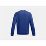 Sudadera sin Capucha Hombre Under Armour Rival Fleece Crew Azul