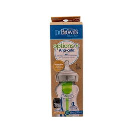 Dr. Brown's Biberon Options B/Ancha Sili Redon +0M 270Ml