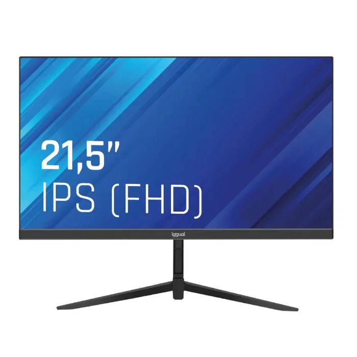 Iggual Monitor 21.5" IPS Full HD 120Hz 1ms con VGA, HDMI, DisplayPort, Diseño sin Marcos, ML21S (igg320037)