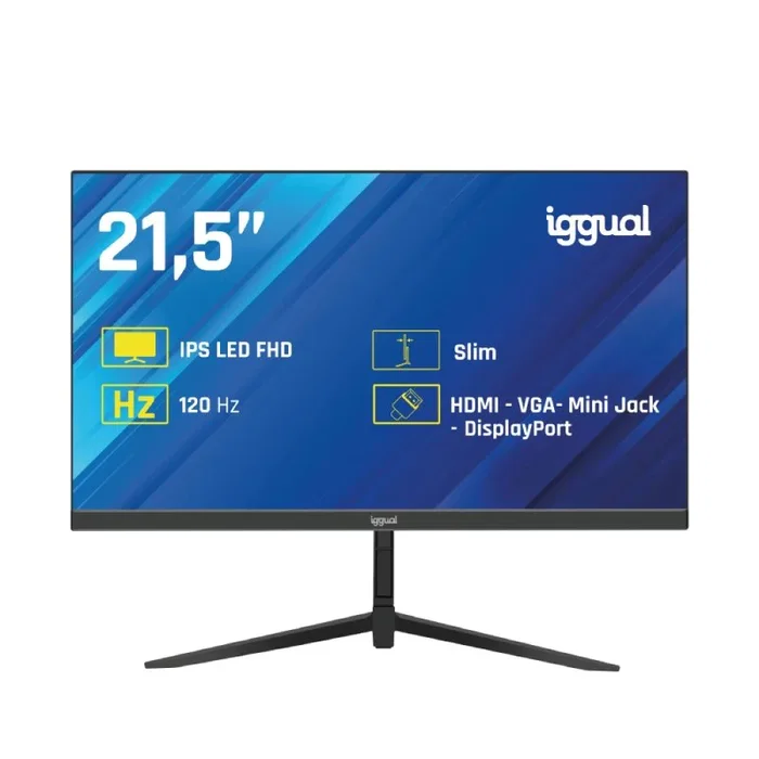 Iggual Monitor 21,5 IPS FHD 100Hz VGA HDMI DP igg320037 Iggual Monitor 21,5 IPS FHD 100Hz VGA HDMI DP igg320037