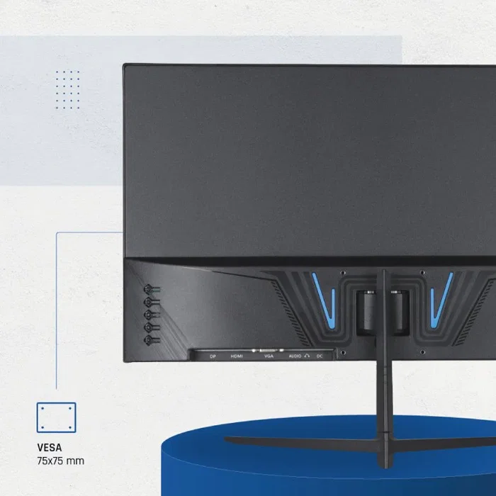 Iggual Monitor 21.5" IPS Full HD 120Hz 1ms con VGA, HDMI, DisplayPort, Diseño sin Marcos, ML21S (igg320037)