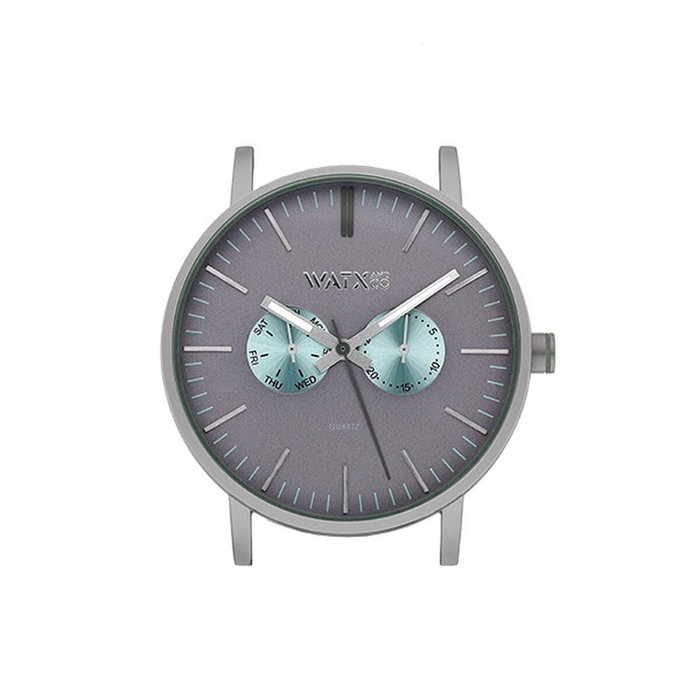 Reloj Unisex Watx & Colors WXCA2734 Gris Plateado (Ø 44 mm) Reloj Unisex Watx & Colors WXCA2734 Gris Plateado (Ø 44 mm)