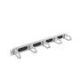 Lanberg AK-1203-S Panel de gestión de cables tipo B, 19 pulgadas, 1U, Gris