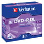 Verbatim DVD+R Doble Capa 8,5GB 8x Pack de 5