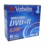 Verbatim DVD+R Doble Capa 8,5GB 8x Pack de 5