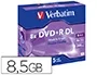 Verbatim DVD+R Doble Capa 8.5GB Velocidad 8x Pack 5 Unidades 240 Minutos Verbatim DVD+R Doble Capa 8.5GB Velocidad 8x Pack 5 Unidades 240 Minutos