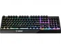 MSI Vigor GK30 Teclado Gaming USB con Switches Semimecánicos, Formato Completo QWERTY Español, Retroiluminación LED RGB Multicolor, Negro
