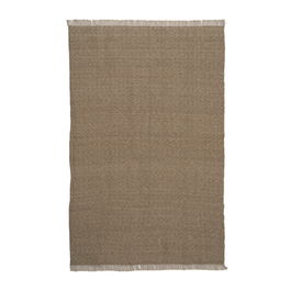 Alfombra Negro Natural 200 x 1 x 300 cm