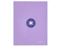 Antartik Carpeta A4 Forrada 4 Anillas 25 mm Redondas Color Lavanda