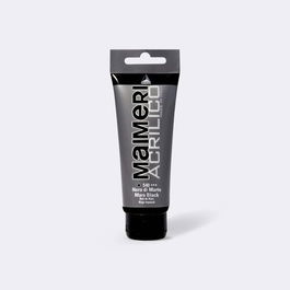 Pintura Acrilica Maimeri 75 Ml (Tubo) Negro Marte (Set de 3)