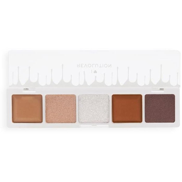 Mini Chocolate, Paleta de sombras de ojos, Crema de vainilla blanca, 5 tonos, 5.5 g Mini Chocolate, Paleta de sombras de ojos, Crema de vainilla blanca, 5 tonos, 5.5 g