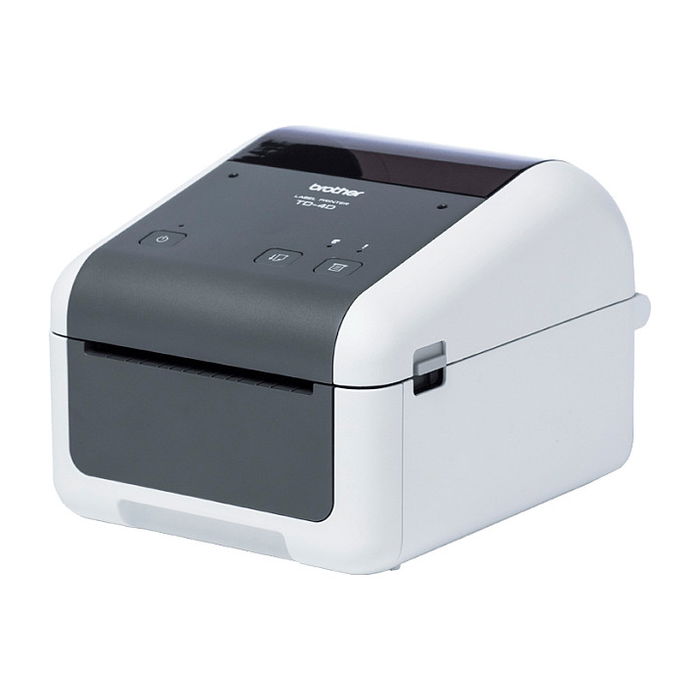 Brother TD-4410D Impresora de Etiquetas Thermodirekt hasta 203 dpi y 203 mm/s, Conexión USB y Seriell