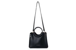 Vince Camuto Bolso Perugia - Black en 100% Cuero de Polivinilo para Mujer, Elegancia y Estilo