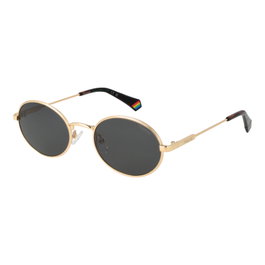Polaroid PLD-6228-S-X-53000M9 Gafas de sol Unisex Gris y Dorado