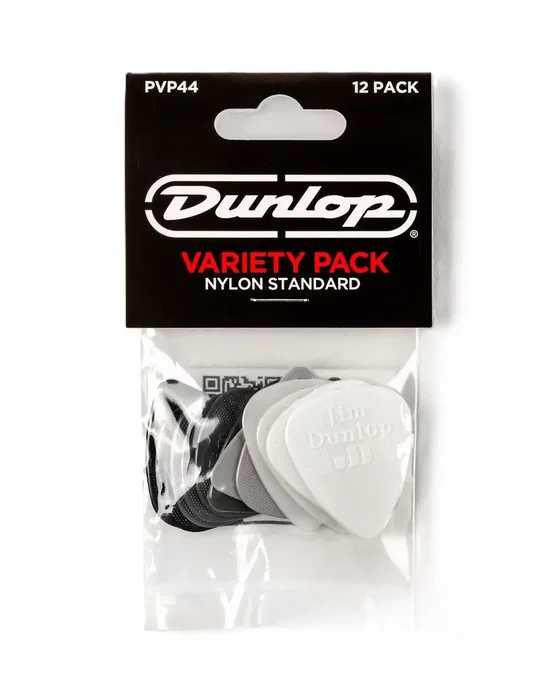 Dunlop Púas Variadas de Nylon Pack de 12 Unidades Grosor .38mm a 1.0mm Dunlop Púas Variadas de Nylon Pack de 12 Unidades Grosor .38mm a 1.0mm