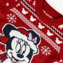 Cerdá Jersey Punto Navideño Minnie 7 Años Rojo