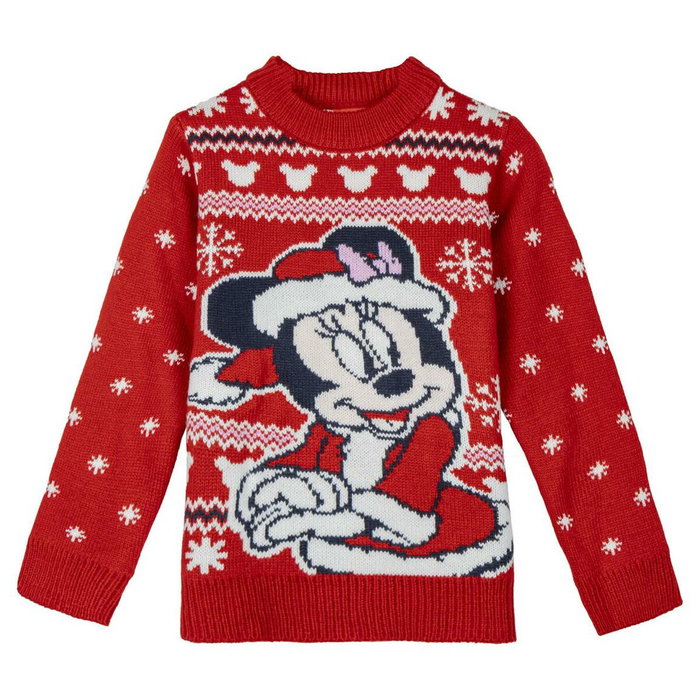 Cerdá Jersey Punto Navideño Minnie 7 Años Rojo Cerdá Jersey Punto Navideño Minnie 7 Años Rojo