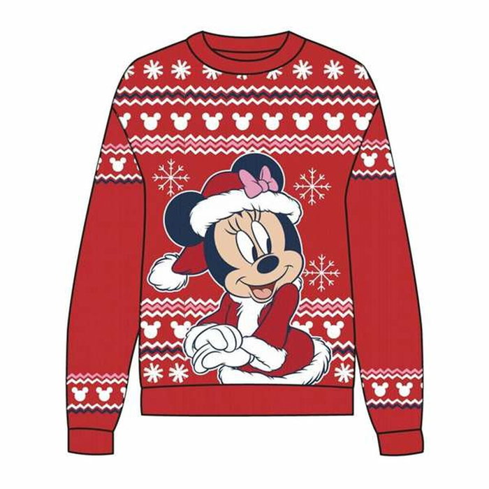 Cerdá Jersey Punto Navideño Minnie 7 Años Rojo Cerdá Jersey Punto Navideño Minnie 7 Años Rojo