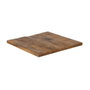 Ixia Tablero de Mesa Cuadrado de Madera de Mango Natural 60x60x3 cm