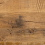 Ixia Tablero de Mesa Cuadrado de Madera de Mango Natural 60x60x3 cm