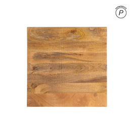 Tablero de mesa Cuadrado Beige Madera de mango 60 x 60 x 3 cm