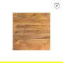 Tablero Mesa Natural Madera de Mango 60 X 60 X 3 cm