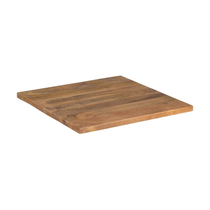 Tablero Mesa Natural Madera de Mango 60 X 60 X 3 cm