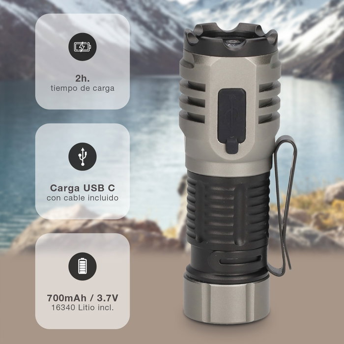 GSC Evolution Linterna de mano 3 LEDs 12W